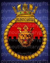 HMS Flint Castle Magnet